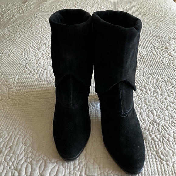 EUC Vaneli black suede boots w/dual wear options. - Picture 13 of 16